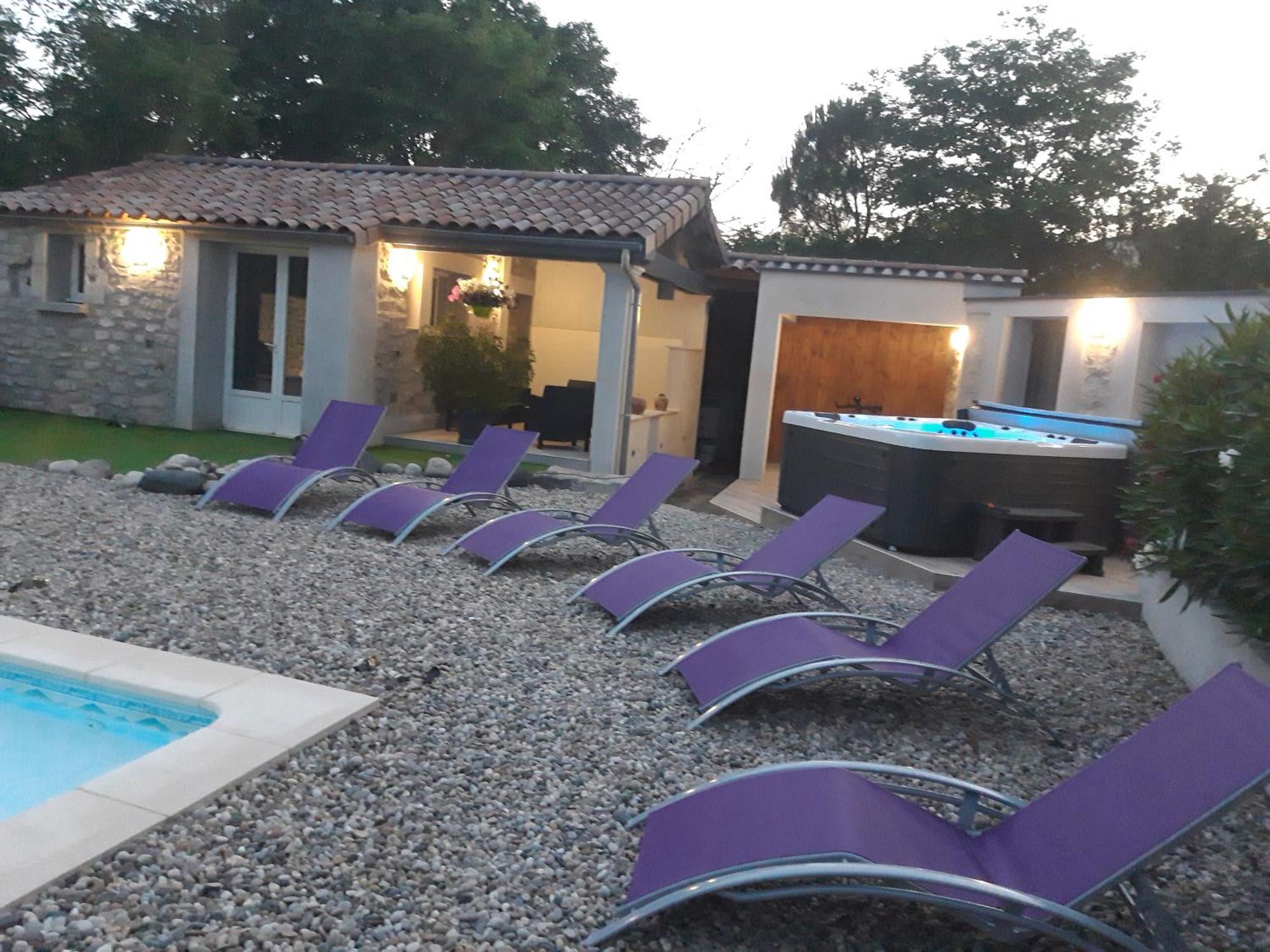 Villa Le Cocon Lussas Esterno foto